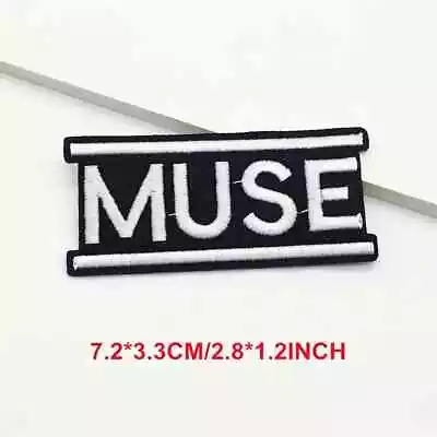 Muse Embroidered Iron-on Or Sew-on Patch | 90s Y2K Alternative Rock & Roll Style • $3.78