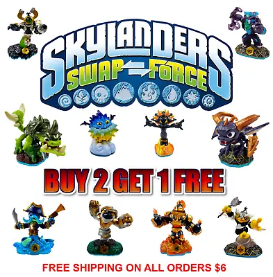 Skylanders: Swap-Force ⭐ Buy 2 Get 1 Free ⭐ Free Shipping - $6 Minimum Required • $8.05