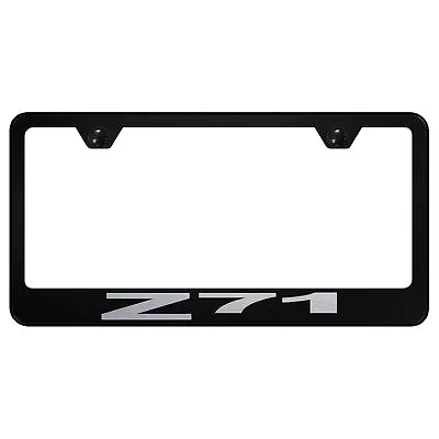 Chevy Z71 Laser Etched Logo Stainless Steel License Plate Frame • $38.95