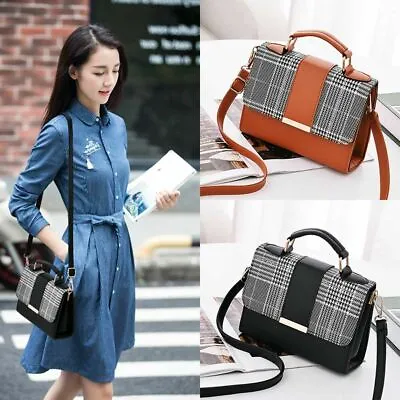 Fashion Women Leather Handbags Tote Purse Crossbody Messenger Satchel Sling Bag • $9.99