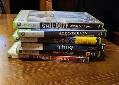 $19.63 • Buy Xbox 360 Game Bundle 6 Games Tested Ships Fast!!