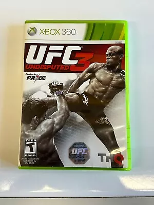 UFC Undisputed 3 (Microsoft Xbox 360 2012)  • $14.99