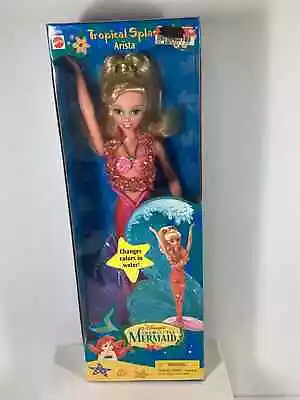 NIP Tropical Splash Arista Doll The Little Mermaid Disney 1997 Ariel Friend 96U • $35.96