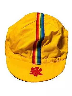 Matsumoto's Shave Ice Haleiwa Hawaii Cycling Hat Cap Vintage Rainbow • $74.98