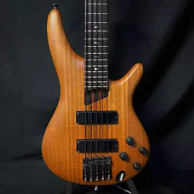 Used Ibanez Prestige SR3005 5-String Electric Bass W/ Case - Natural 041624 • $1099.99