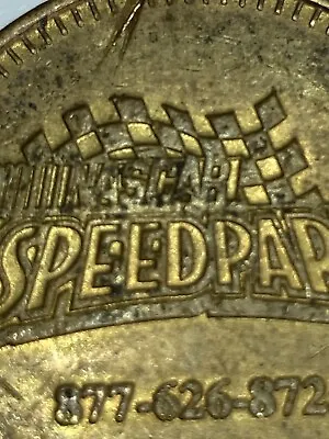 Vintage Nascar Speedpark Video Game Arcade Token - Look!! • $9.28