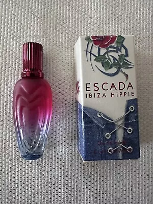 Ibiza Hippie By Escada .14 Oz 4ml EDT Mini Splash Perfume New In Box • $45