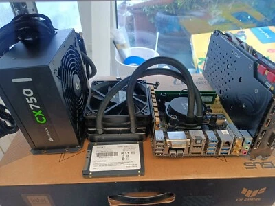 £155 • Buy Intel I5 Cpu , MSI 980ti 6gb, 750w PSU, 16gb Ram Large SSD Watercooler Bundle