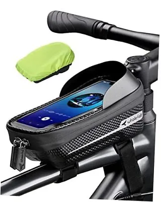  Newest Hard Casing Bike Bag Bike Accessories Never Deform/Waterproof Black • $40.39