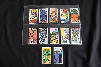 £2 • Buy Brooke Bond Teenage Mutant Hero Turtles 1991. A Full Set Of 12 Vintage Tea Cards