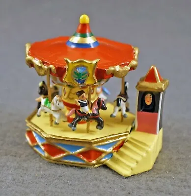 J Carlton By Gault French Miniature Carousel In Paris Provence Park Figurine • $64.99