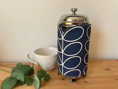 Reversible - Cafetiere Coffee Maker French Press Cover - Orla Kiely Multi Stem • £13.50