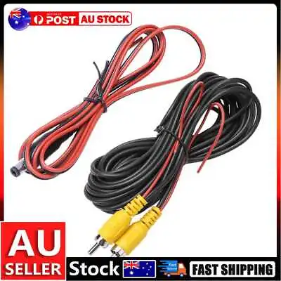 6m RCA Video Cable For Car Rear View Camera Parking Reverse Backup Camera AU • $8.49