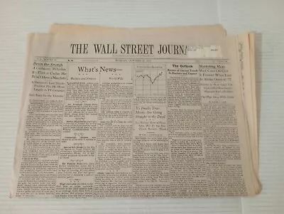 $5.99 • Buy Wall Street Journal Pacific Coast Ed Oct 25 1976 Vietnam Accepts Relations Talks