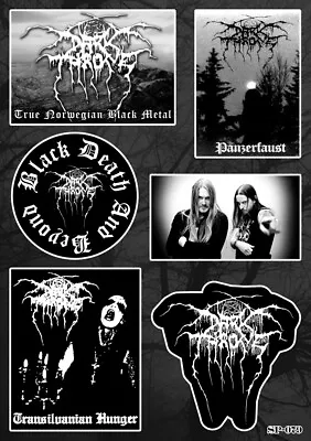 Darkthrone Sticker Pack | Norwegian Extreme Black Death Metal Music Band Logo • $6.99