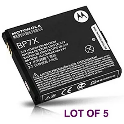 5 Motorola BP7X Extended OEM Battery Lot XPRT MB612 Titanium Droid Pro A957 New • $19.95