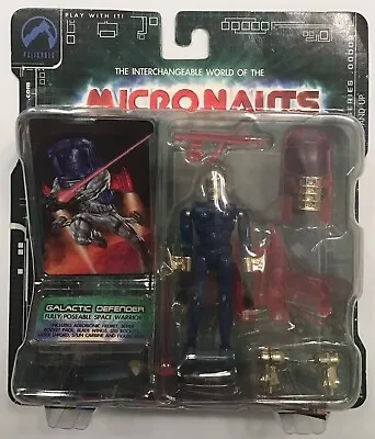 Micronauts Rare Palisades Retro Series Blue Galactic Defender Figure Dave Dorman • $75
