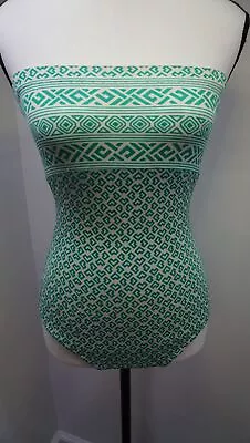 Vintage 1980s Cole Of California Bandeau One Piece Size 8 • $45