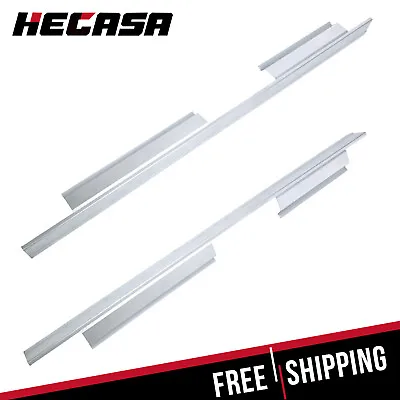 For 2001 2002 2003 Ford F150 Pickup Crew Cab Outer Slip-on Rocker Panels Pair • $83.55