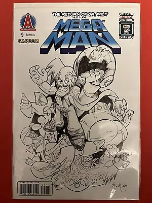 MEGA MAN #9 Villain Sketch Variant 2002 ARCHIE COMICS CAPCOM • $5.98