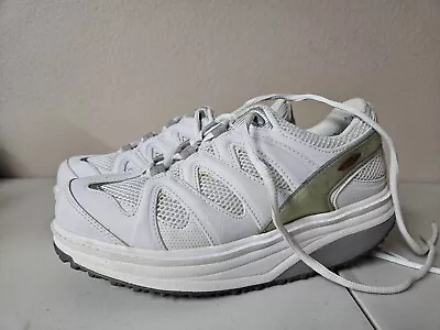 MBT 400167-16 Womens White Sport Sneakers Rocker Walking Shoes Size 7.5  • $34.68