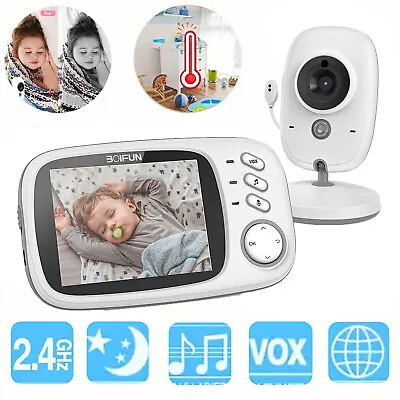 View Details Baby Monitor Baby Monitor With Camera 3.2'' LCD Screen VOX Mode Night Vision • 51.99£