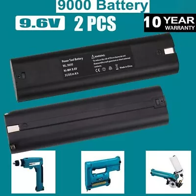   Replacement For MAKITA 9.6 VOLT 3.6Ah Battery 9000 9001 632007-4 191681-2  • $17