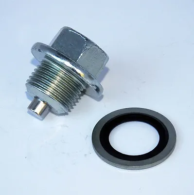 Magnetic Oil Drain Sump Plug M18 X 1.5 18mm - 1.5 M18x1.5 18mm X 1.5 (PSR0401-2) • $12.95