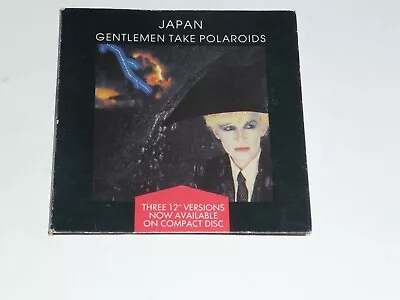 Japan - Gentlemen Take Polaroids AUSTRIAN 3  CD Single • £18.50