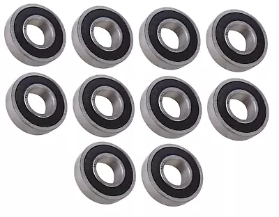 (10 Each) R8-2RS Sealed Radial Ball Bearing 1/2 ID X 1-1/8 OD X 5/16 Wide SpinCo • $9.99