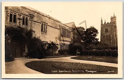 RP Postcard: LANHERNE NUNNERY MAWGAN Nr Helston Cornwall (Hawke) • £1.50