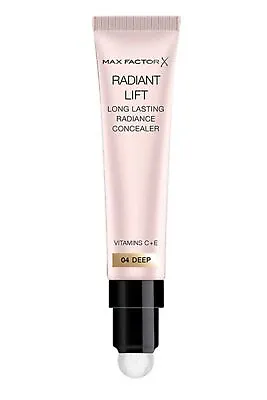 Max Factor Radiant Lift Concealer Long Lasting Radiance 7ml Dark #04 Makeup • £2.77