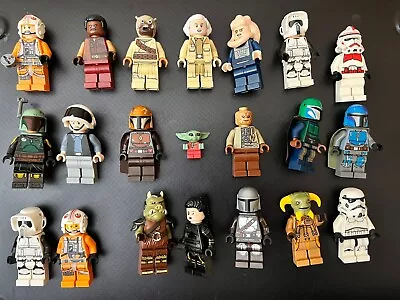 Lego Star Wars Minifigures Bulk Lot - 21 Pack • $151