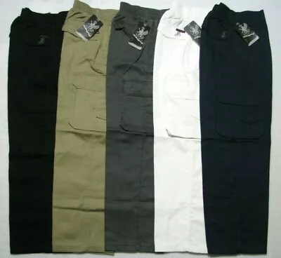 Men's Workwear Casual Dress Cargo PantsTrousersWork PantsPantsSize S-4XL • $27.99