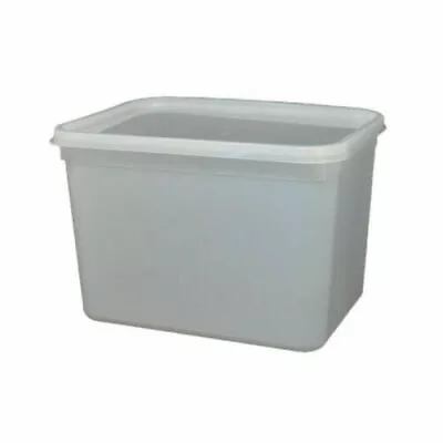 4 Litre Rectangular Food Storage / Ice Cream Tub Containers With Airtight Lids • £99.95