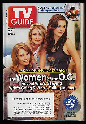 TV Guide Oct 31 2004 - MISCHA BARTON 'The O.C.' - RI Ed. • $3