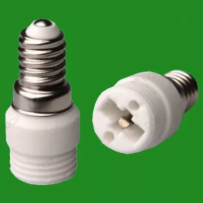 Small Edison Screw SES E14 To G9 Light Bulb Adaptor Lamp Socket Converter Holder • £2.99