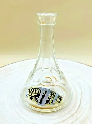 Vintage  FranklinToiletry Co. NY Barber Shop Aftershave Glass Bottle • $18.50