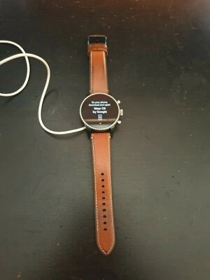 $220 • Buy Fossil Gen 4 Smartwatch Explorist HR Tan Leather