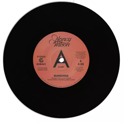 Nancy Wilson Sunshine /The End Of Our Love Demo Copy Northern/Modern Soul Listen • £14.99