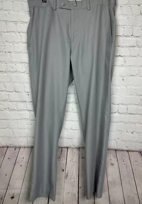 LOUIS RAPHAEL GOLF Gray  Pants Straight Leg Athletic Mens 36 X 32 GUC • $18.23