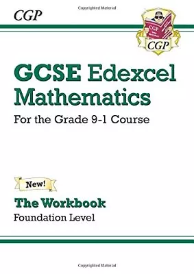 New GCSE Maths Edexcel Workbook: Foundation - For The Grade 9-1 Course By Cgp B • £2.74