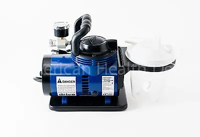 $239.99 • Buy Medical Dental Vet Portable Heavy Duty Suction Machine Vacuum Aspirator Pump