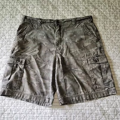 Cabela's Cargo Camo Shorts Men's Size 40 100% Cotton Hiking Outdoor Fishing • $21.95