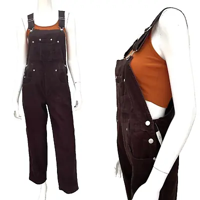 Vintage St. John’s Bay Brown Corduroy Bib Overalls Size 20 • $39.95