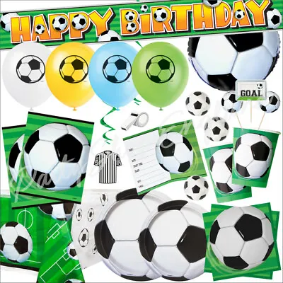 £4.99 • Buy Soccer Football Theme Boys Birthday Party Decorations Tableware Favours Supplies