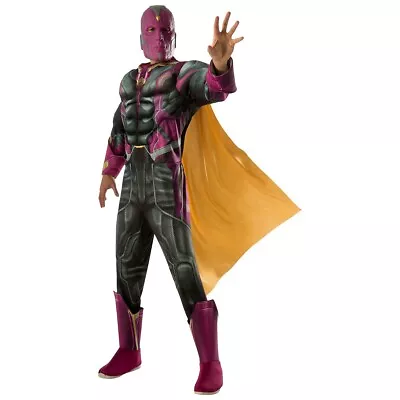 Vision Costume Adult Marvel Avengers Halloween Fancy Dress • $32.90