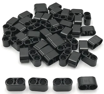 $8.99 • Buy Lego 50 New Black Technic Liftarm Thick 1 X 2 Parts