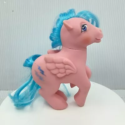 Vintage G1 My Little Pony Pegasus Firefly Glittery Symbols 1983 Hasbro MLP • $10.95