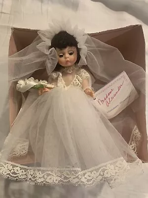 Madame Alexander Doll #435 Vintage  BRIDE  With Original Box • $30